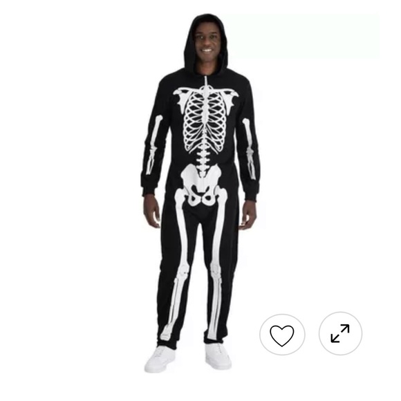 FUNZIEZ Slim Fit Adult Onesie - Animal Halloween Costume - Plush Fruit One Piece - Picture 2 of 16